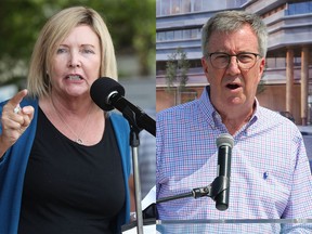Diane Deans and Jim Watson: Their political enmity and the reaction of council won't soon be forgotten.