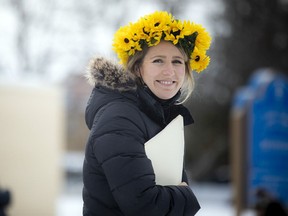 Olenka Reshitnyk-Bastian ist Organisatorin der lokalen Spendenaktion für die Ukraine.