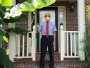Peter Tsai, der Erfinder des in N95-Masken verwendeten Filtermaterials, wird in seinem Haus in Knoxville, Tennessee, gezeigt. Während der Pandemie kam der Materialwissenschaftler aus dem Ruhestand, um bei der Knappheit von Atemschutzmasken zu helfen.