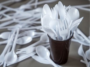 Discarded plastic forks and knives are some of the most common items found during cleanups at local beaches and parks and banning their use will help the environment, said Tofino's mayor.