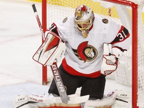 Goaltender Anton Forsberg