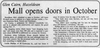 An Ottawa Citizen article from Aug. 28, 1979 about the opening of the Hazeldean Mall.
