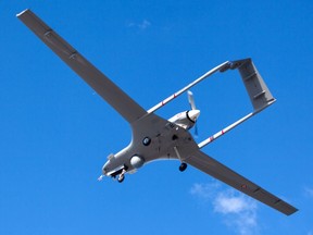 FILE PHOTO: A Turkish-made Bayraktar TB2 drone.