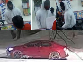 Robbery investigators are releasing photos of the suspect vehicle used in two commercial robberies in January. Police believe both robberies were committed by the same suspect and are asking for the public's assistance to identify him. Ottawa Police Service