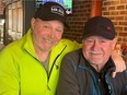 A family photo shows brothers Greg Gibbons and John Gibbons, who came to the aid of an injured skier at Mont-Tremblant, Que.