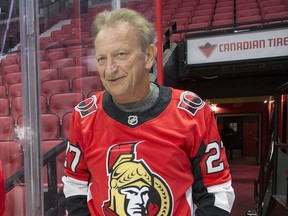 Ottawa Senators owner Eugene Melnyk at the 16th annual Eugene Melnyk Skate for Kids at Canadian Tire Centre on Friday, Dec. 20. 2019. Photo by Wayne Cuddington / Postmedia