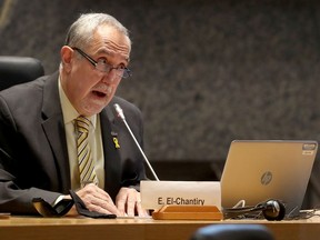 Former Ottawa City Councillor Eli El-Chantiry, previously chair of the Ottawa Police Services Board.
