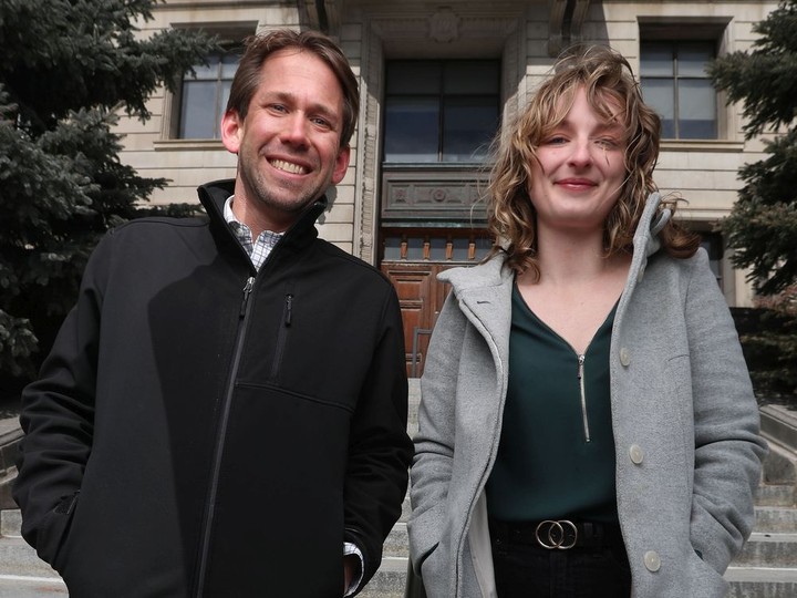 Neuroscientist Michael Hildebrand, seen here with post-doctoral student Annemarie Dedek, says there is a growing awareness that research has to include males and females after years of assuming research using male animal models was sufficient.