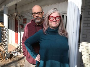Rachel Horsley and Stephen Mason have offered to take Ukrainian newlyweds and refugees Olha Hoshlia and Nazar Khortiuk into their Ottawa home if, as expected, they arrive in Canada in a few weeks.