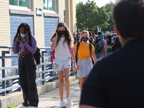 Students started the past school year with masks, and now those in the Ottawa-Carleton District School Board may end it that way.