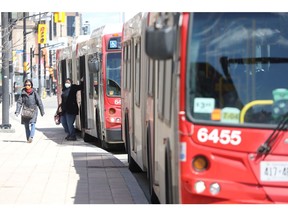 OC Transpo users on Rideau Street: would 'free-fare' travel make any difference?