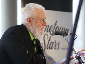 Bruce Cockburn returns home to Ottawa at the National Arts Center for a special Hometown Star award, presented by Jeffrey Latimer – CEO, Canada's Walk of Fame.