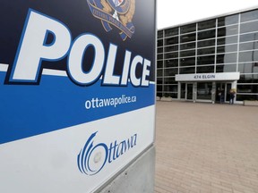 Ottawa Police headquarters on Elgin Street.