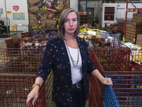 “When you put all those pieces together it’s very challenging for people to pay all of their bills,” said Rachael Wilson, the CEO of the Ottawa Food Bank, about the impact soaring inflation and the pandemic have had on users of the food bank.