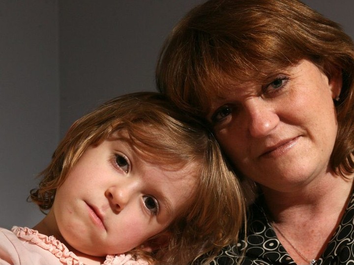  Renee and her mom Brenda Stocks in 2007.