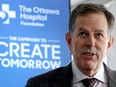 “I’ve seen the Civic, I’ve been in the Civic, I know how out-of-date it is. But this is going to be a new campus that will advance healthcare unbelievably," said Roger Greenberg, chair of The Ottawa Hospital's fundraising campaign for its new campus.