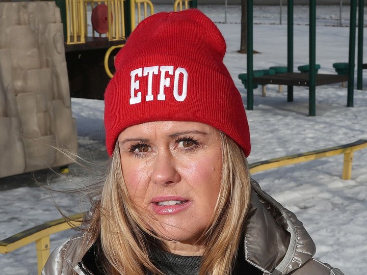  A file photo of Susan Gardner, president of the Ottawa unit of the Elementary Teachers’ Federation of Ontario, who says, “It is a bit of a crisis in terms of lack of educators able to teach at this time.”