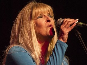 Susan Jacks rehearsing at the Fox Theatre in Vancouver on July 4, 2014.