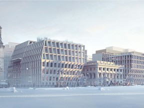Six plans to redo the core of Wellington Street across from Parliament