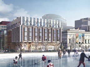 Six plans to redo the core of Wellington Street across from Parliament