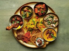 Maunika Gowardhan's Punjabi thali illustrates the regionality of Indian food.