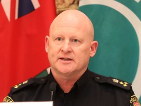 Steve Bell, acting chief of the Ottawa Police Service, says police will not tolerate homophobic, misogynistic, or racist messages at Canada Day events.