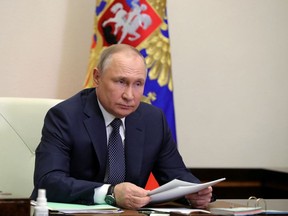 Russian President Vladimir Putin has sanctioned a long list of westerners.