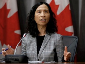Shown, Dr. Theresa Tam. At first, governments listened to and followed the advice they got from senior experts such as Canada's Chief Public Health Officer.