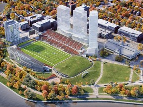 An artist's concept of Lansdowne 2.0.