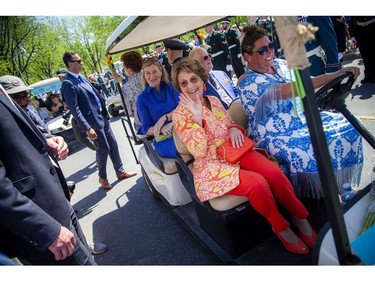 OTTAWA -- Princess Margriet of the Netherlands and her husband, Professor Pieter van Vollenhoven, took part in the official opening of the Canadian Tulip Festival during their visit to Canada, Saturday, May 14, 2022. After the ceremony at the "Man with Two Hats" monument, located across from Dow's Lake, the pair had a tour through Commissioners Park to enjoy the festival and all the beautiful tulips in full bloom. 


ASHLEY FRASER, POSTMEDIA