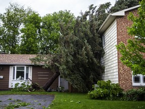 The Stittsville area and many other parts of the Ottawa region were hit by a powerful storm on Saturday, May 21, 2022.