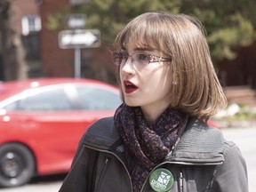 Shelby Bertrand is the Green party candidate in Ottawa Centre.