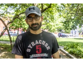 Umair Muhammad was in Dundonald Park on Monday when police responded to a 911 call about a woman brandishing a sword there. Muhammad believes the the police response upon discovering an elderly woman practising Tai Chi was unnecessarily aggressive.