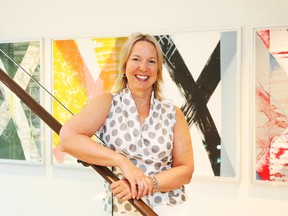 Kathryn Tremblay is CEO and cofounder of Altis Recruitment and a lover of local art. The foundation that she started after her husband's death in 2016 has purchased 21 works of art by emerging and established Ottawa artists and will auction them off to raise funds for the new Ottawa Hospital.