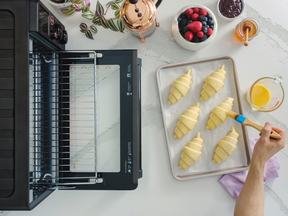 The Joule app includes recipes adapted for the oven by Williams Sonoma and New York Times Cooking.