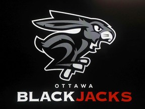 OTTAWA BLACKJACKS LOGO.