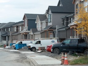 File photo: Housing construction in the Ottawa area.