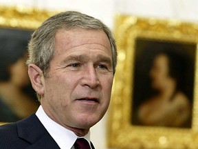 Former President George W. Bush in 2002, just before the start of the Iraq War.