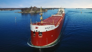 The marine shipping industry is Canada’s greenest transportation mode, and it's committed to reducing its carbon footprint even more. PHOTO PROVIDED BY CSL GROUP.