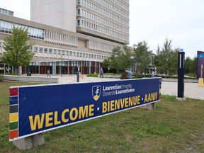 Laurentian University welcomed students to the fall semester in Sudbury, Ont. on Tuesday September 7, 2021.