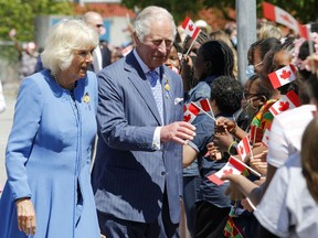 Britain's Prince Charles and Camilla meet students in Vanier on the second day of the Canadian 2022 Royal Tour earlier this week. Doing the same-old, same-old is no more effective for the royals than it is for politicians.