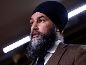 New Democratic Party leader Jagmeet Singh, April 27, 2022.