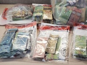 Some of the drugs seized by Ottawa police Friday, May 6 as part of Project Road Runner.