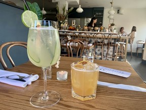 Hot Girl Summer and Stroll Down Somerset cocktails at Le Poisson Bleu.