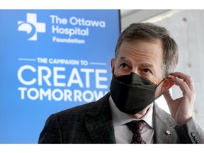 Roger Greenberg, executive chairman of The Minto Group, has taken the lead on fundraising for the new Civic hospital and set an example with a $25-million pledge from his family.