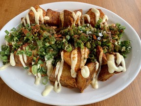 Patatas bravas at the Soca Kitchen in the Glebe.