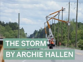 Archie Hallen wrote a poem after the devastating May 21 storm that hit eastern Ontario and western Quebec.