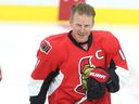 Daniel Alfredsson, elected to the Hockey Hall of Fame on Monday, said Tuesday, 