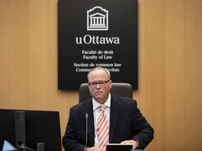 Commissioner William Hourigan heads the Ottawa Light Rail Transit Public Inquiry, which began formal hearings Monday.
