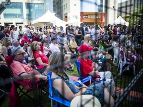 The Ottawa Jazz Festival had free shows on the front lawn of city hall, Saturday, June 25, 2022.
